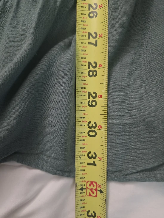 ee:some Sage Green Tiered Mini Dress - Picture 9 of 10